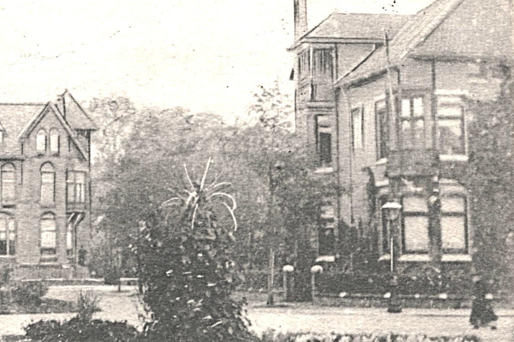 950836 Utrecht 1903 Emmaplein Gelopen met postzegel, Ophalen of Verzenden, Voor 1920, Gelopen, Utrecht