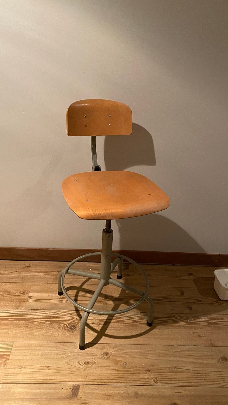 Vintage Tekenstoel / Bureaustoel - Industrieel Design, Antiek en Kunst, Ophalen
