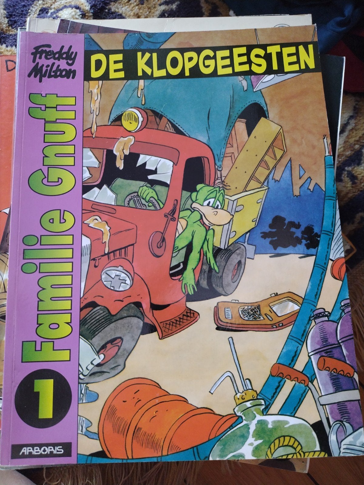 De klopgeesten, Boeken, Stripboeken, Zo goed als nieuw, Eén stripboek, Ophalen of Verzenden