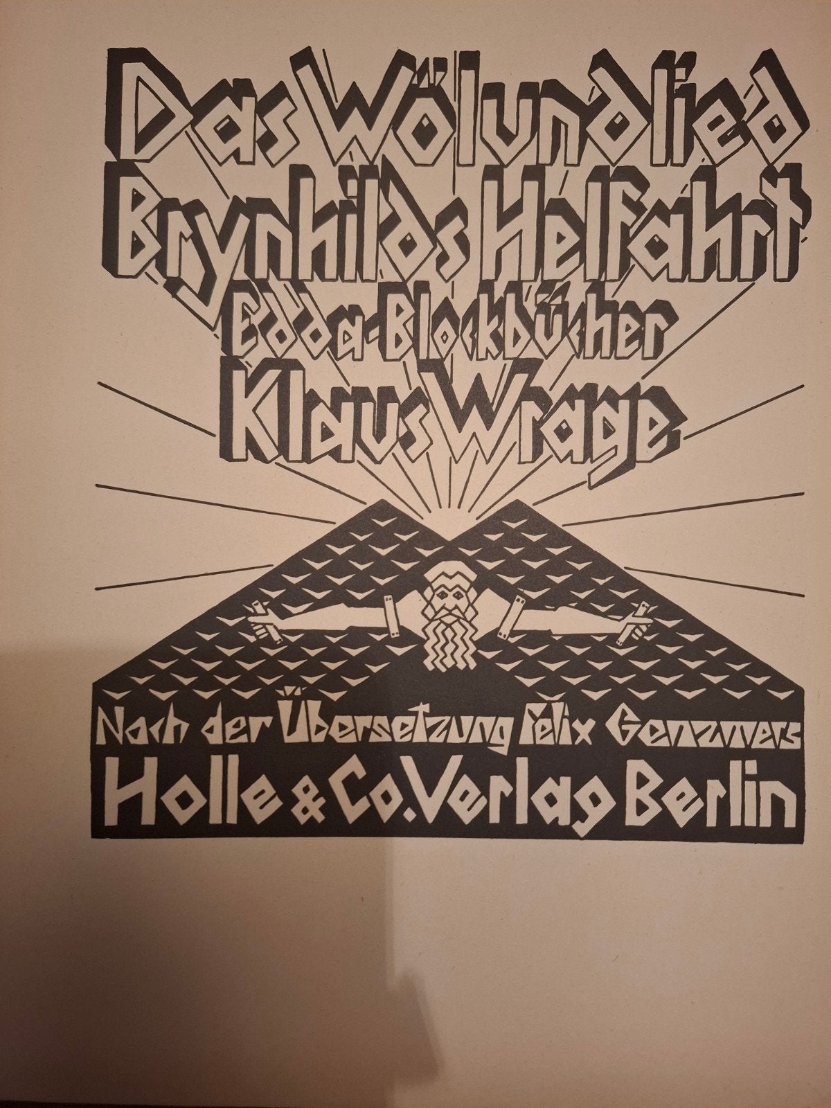 Wölundlied Brynhilds Helfahrt - Klaus Wrage, Gelezen, Europa overig, Ophalen of Verzenden, Klaus Wrage