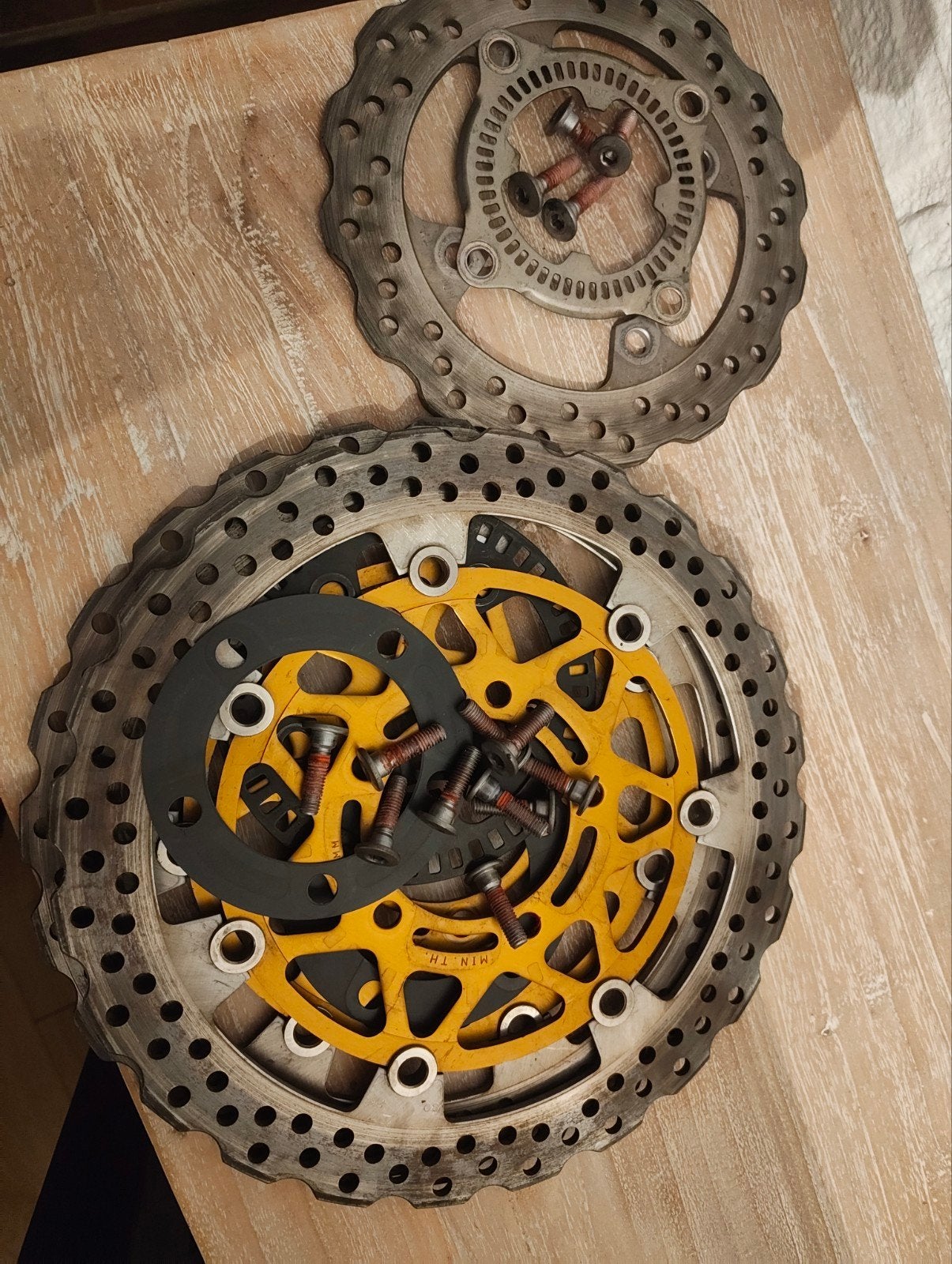 set remschijven Kawasaki zx6r vanaf 2009, Motoren, Ophalen of Verzenden