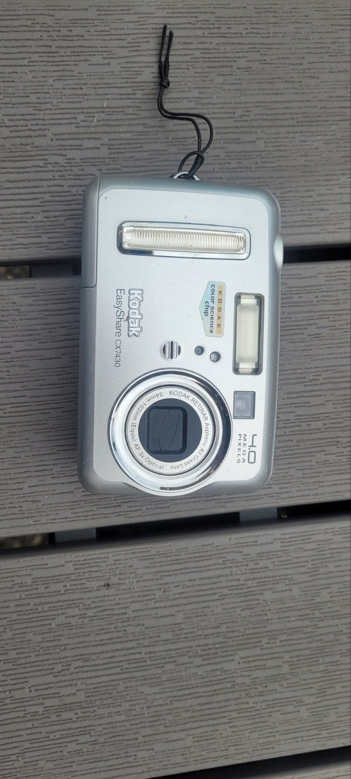 Kodak EasyShare CX7430 Digitale Camera 4.0 MP, Ingebouwde flitser, Gebruikt, Ophalen of Verzenden, Minder dan 4 keer