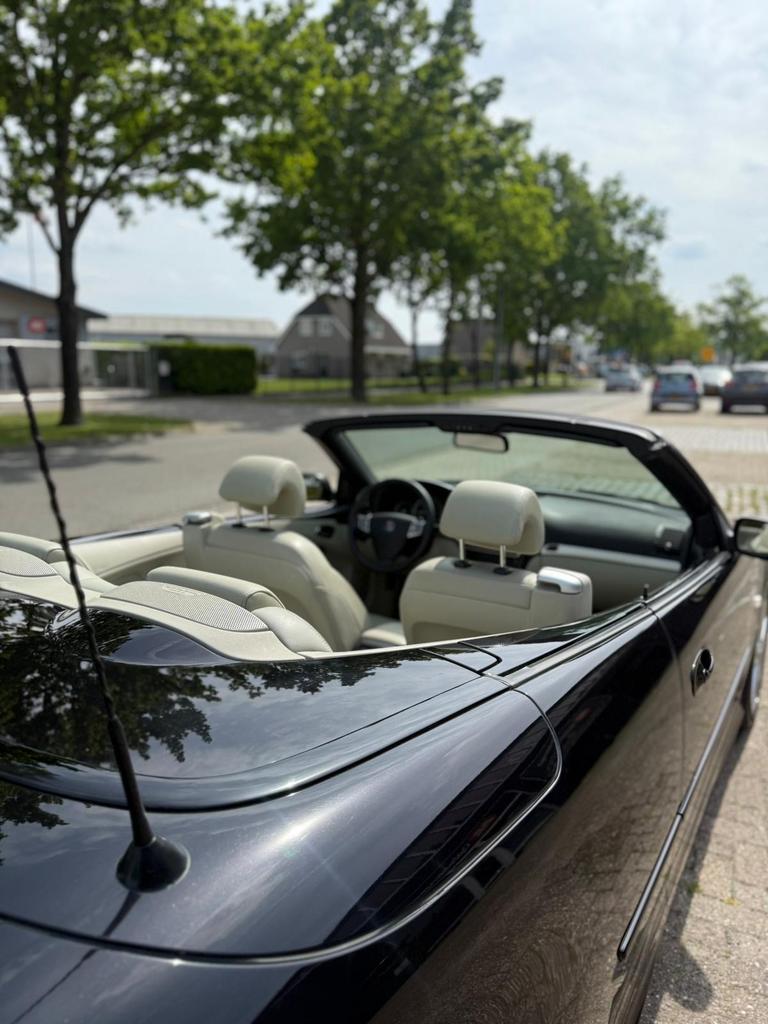 Saab 9-3 Vector 1.8 T 110KW Cabrio AUT 2010 Zwart, 1998 cc, Beige, 4 cilinders, Cabriolet