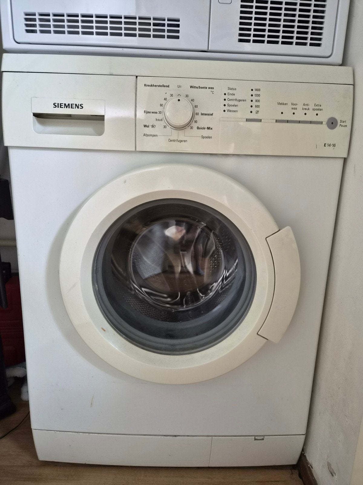 Siemens wasmachine, Witgoed en Apparatuur, Ophalen, Gebruikt, Voorlader, 85 tot 90 cm