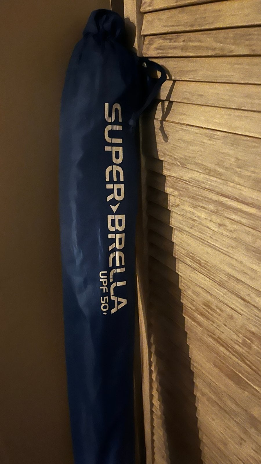 Super Brella UPF 50+ strandparasol - Zo goed als nieuw, Ophalen, Zo goed als nieuw, Strandparasol