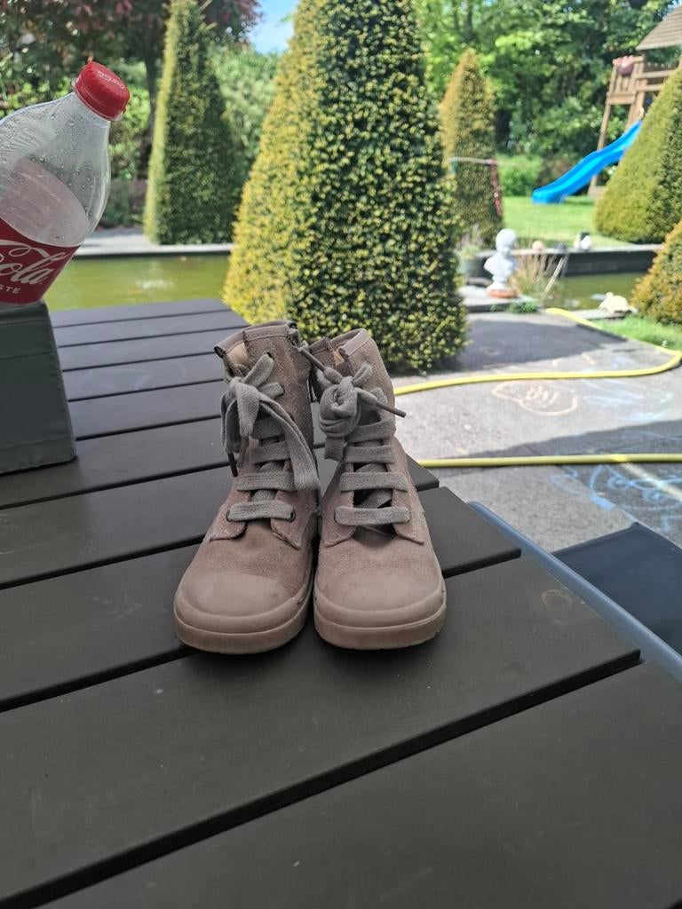 Shoesme leren boots maat 24, Kinderen en Baby's, Kinderkleding | Schoenen en Sokken, Ophalen, Gebruikt, Meisje, Laarzen