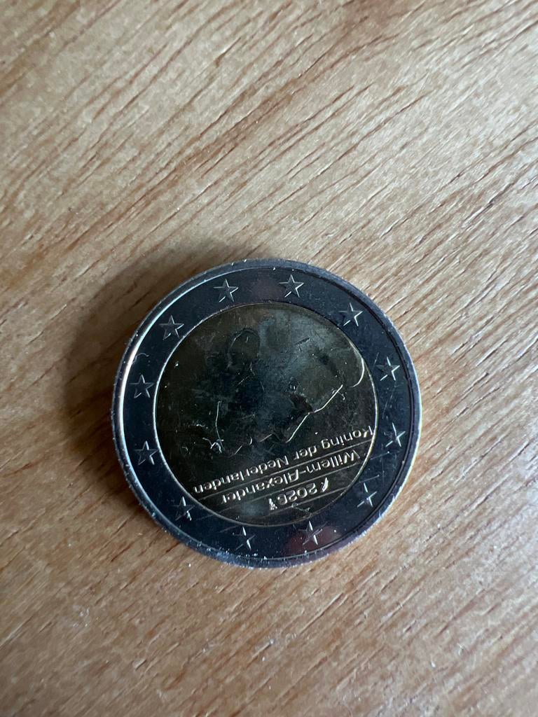2 Euro munt Nederland 2020 Koning Willem-Alexander, Ophalen of Verzenden, Overige landen, 2 euro, Losse munt