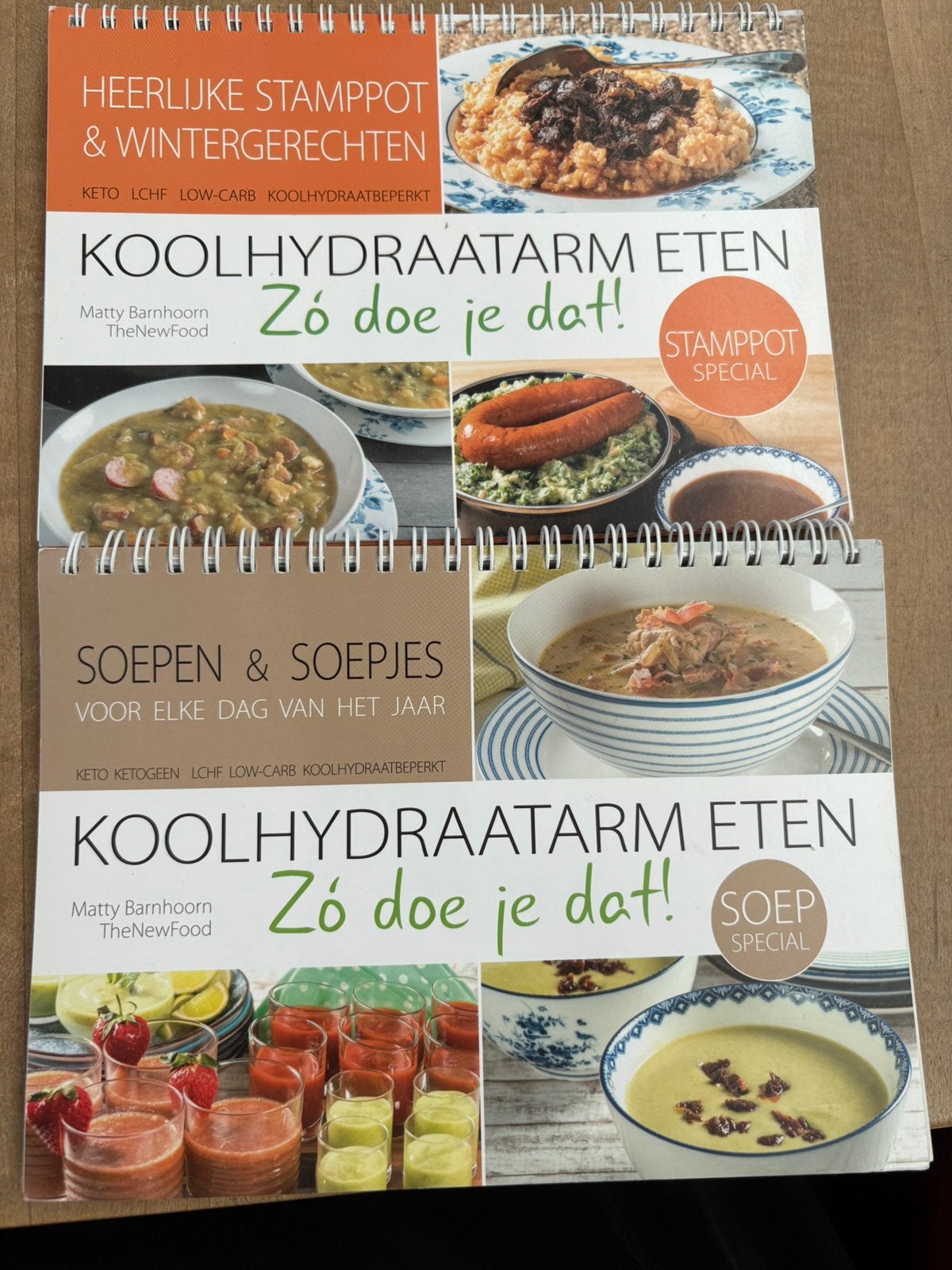 Matty Barnhoorn, The NewFood. Koolhydraatarm. 2 Specials, Ophalen of Verzenden, Zo goed als nieuw, Dieet en Voeding