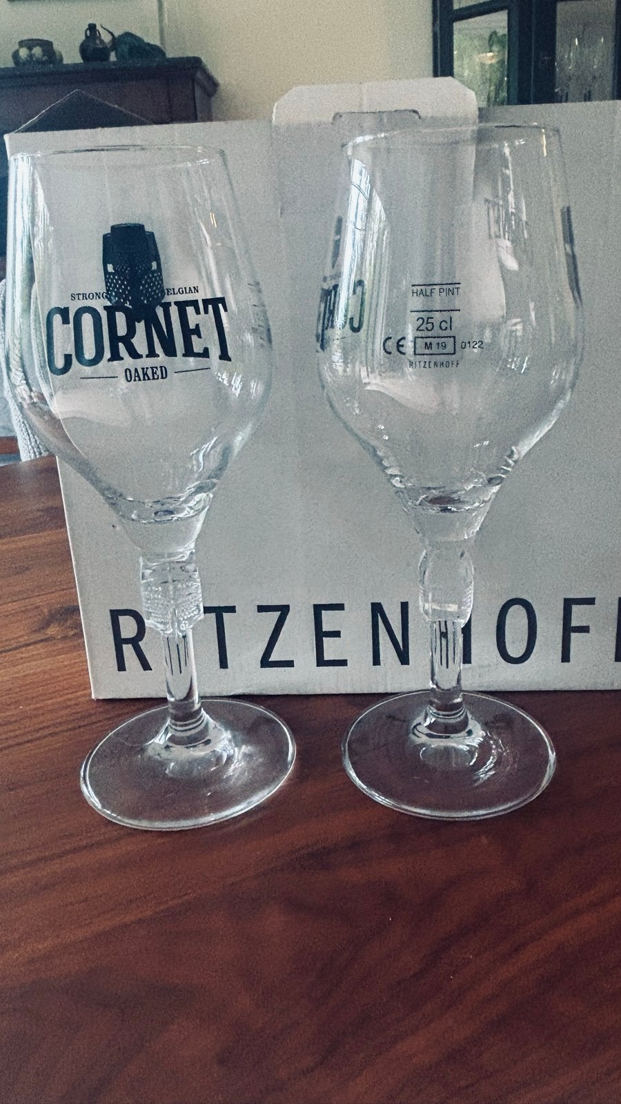 Ritzenhoff Cornet bierglazen - set van 6, Nieuw, Ophalen of Verzenden, Overige merken, Glas