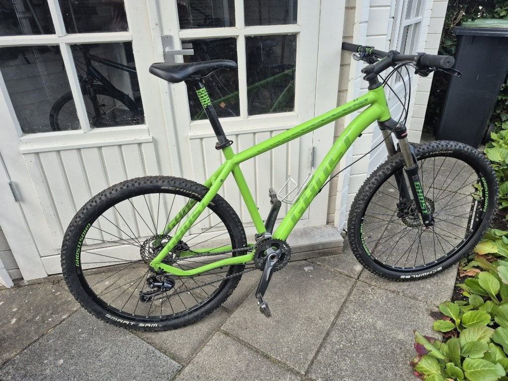 Ghost mountainbike (met schijfrem, 21 speed), Fietsen en Brommers, Gebruikt, 57 cm of meer, Hardtail, Heren