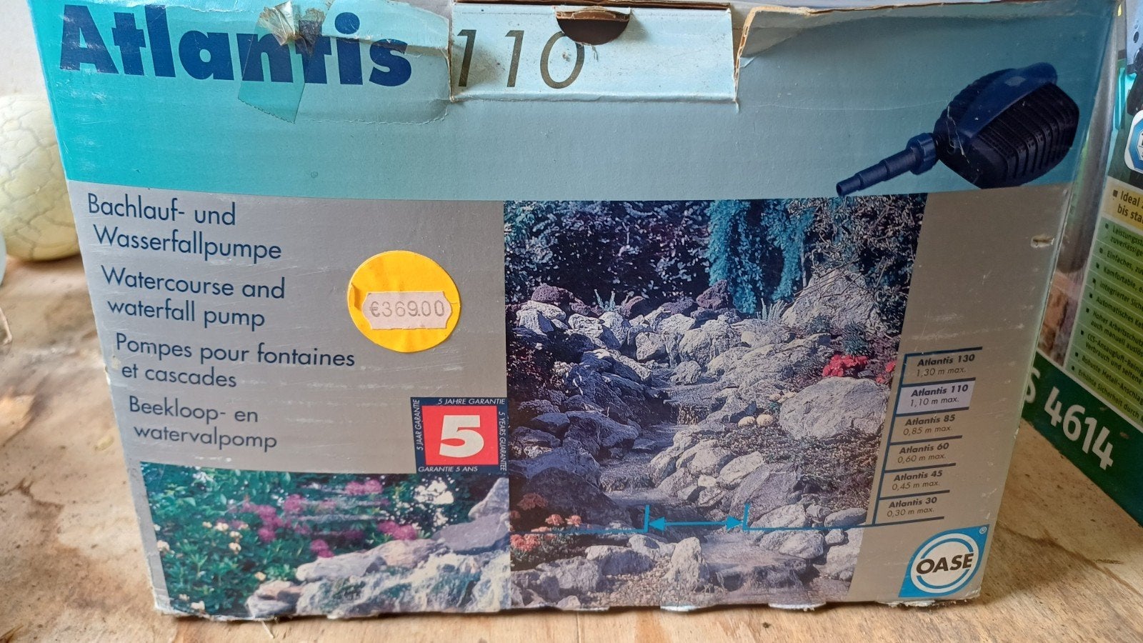 Atlantis 110 Beekloop- en Watervalpomp - Nieuw in doos, Tuin en Terras, Vijvers, Ophalen of Verzenden, Nieuw