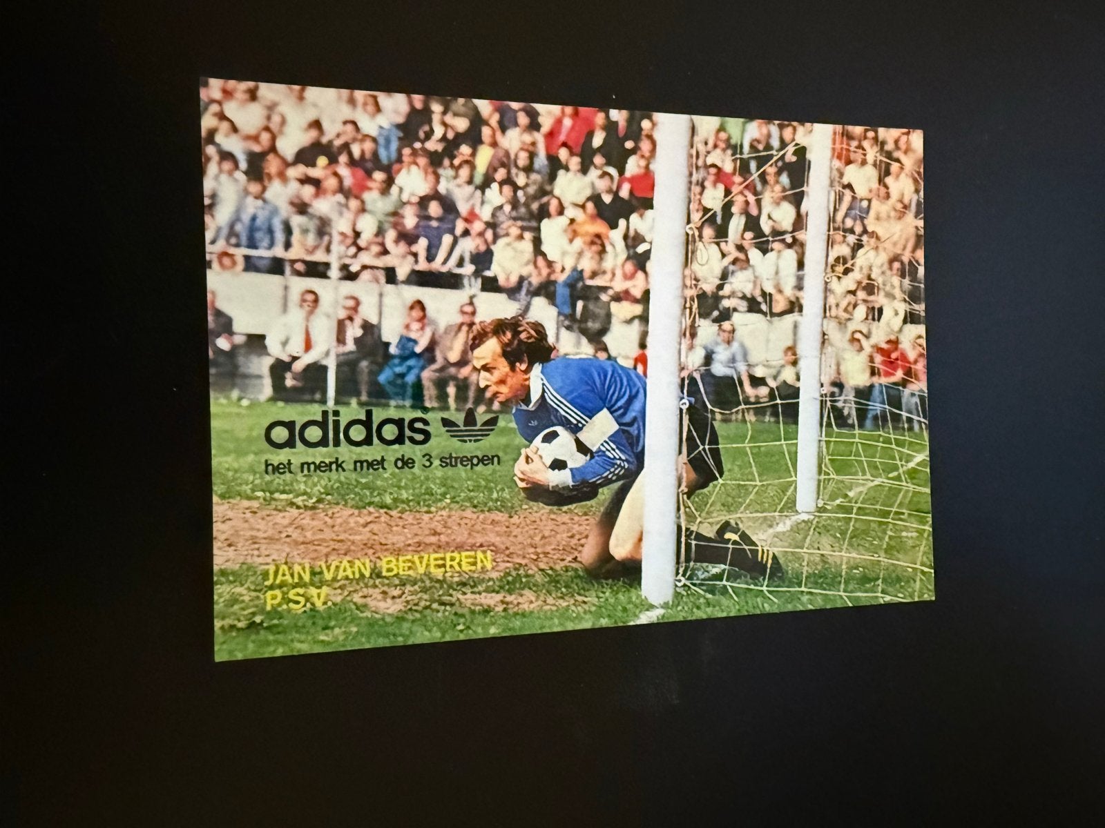 Adidas spelerskaart Jan van Beveren, Ophalen of Verzenden, Zo goed als nieuw, PSV, Spelerskaart