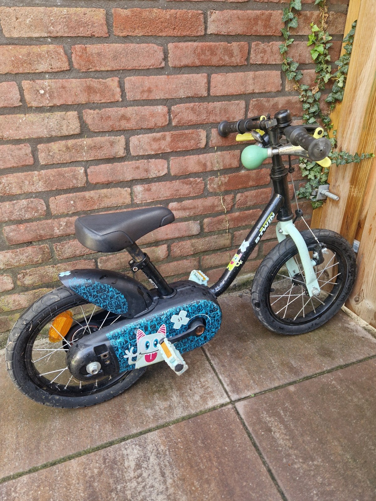 Kinderfiets B'Twin 12 inch - Gebruikt, Ophalen, Terugtraprem, Gebruikt, Minder dan 16 inch