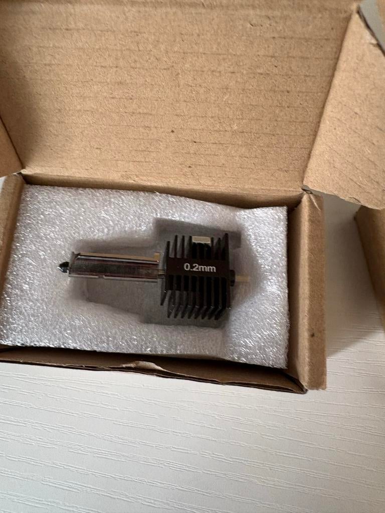 Bambu Lab A1/A1 mini 0.2 mm Nozzle, Computers en Software, 3D-printerbenodigheden, Ophalen of Verzenden, Nieuw, Printeraccessoires