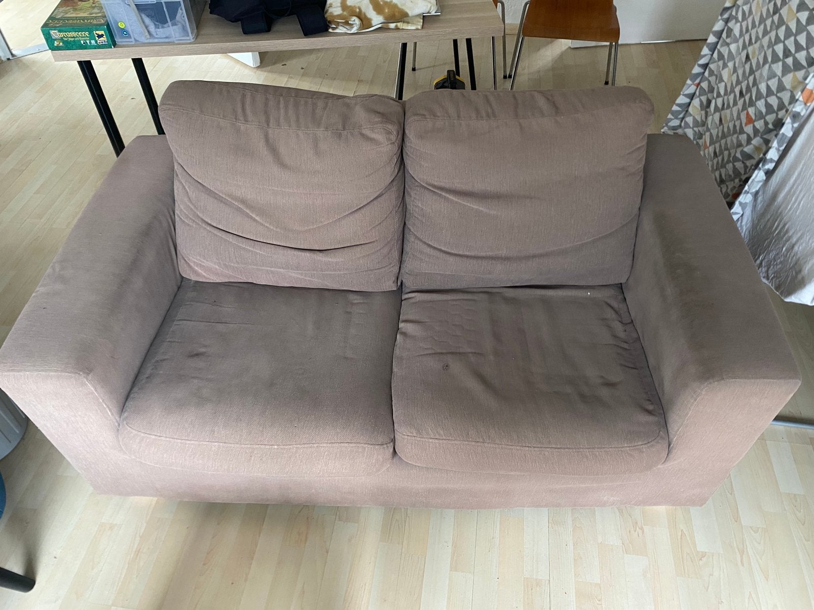 2p sofa, Ophalen, Gebruikt, Tweepersoons, 75 tot 100 cm