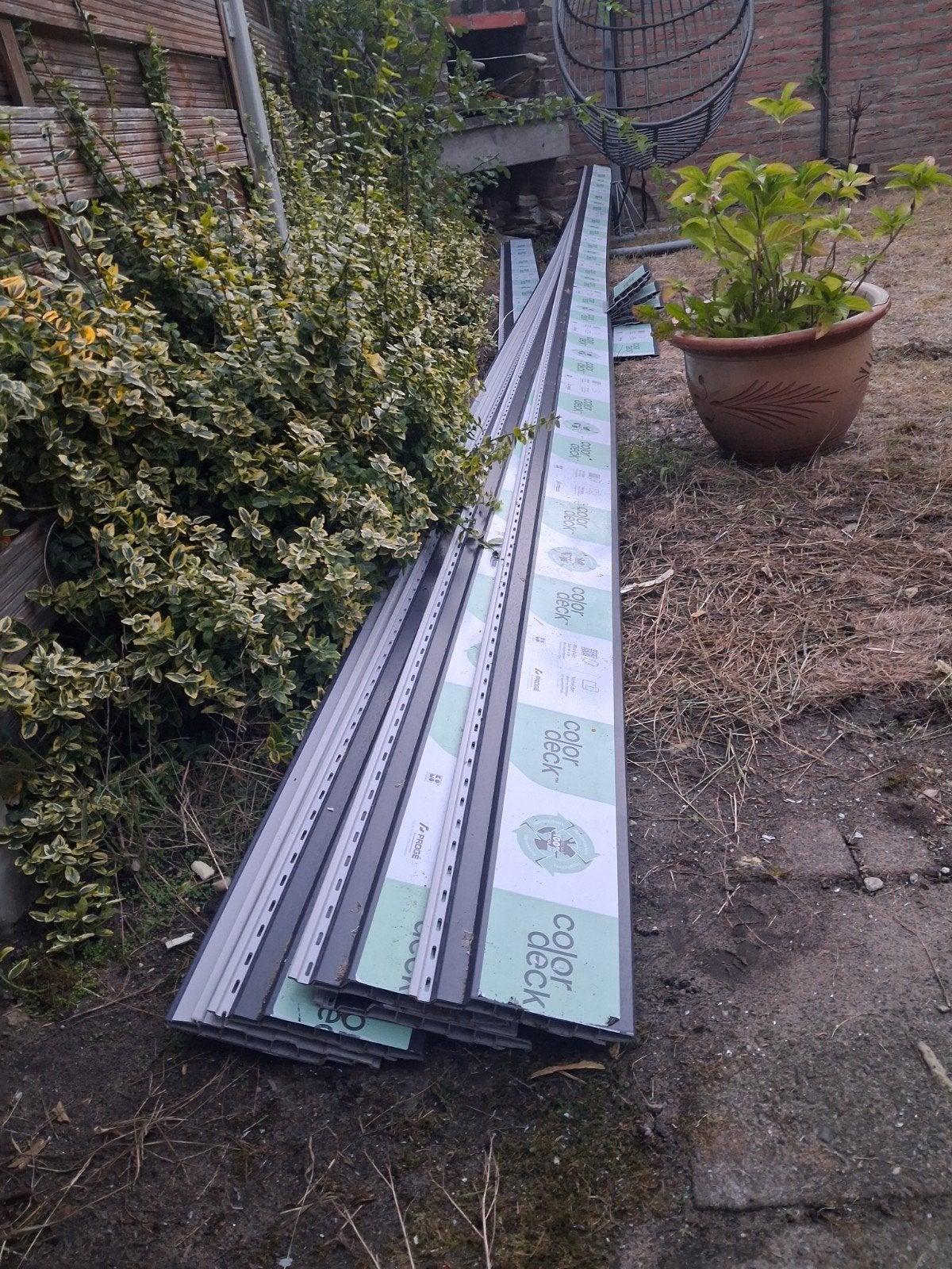 30 meter keralit antraciet, Ophalen, Nieuw