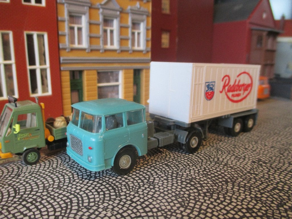 1976 Skoda S706 RTTN met container-oplegger Radeberger BIer, Ophalen of Verzenden, Nieuw, Bus of Vrachtwagen, Overige merken