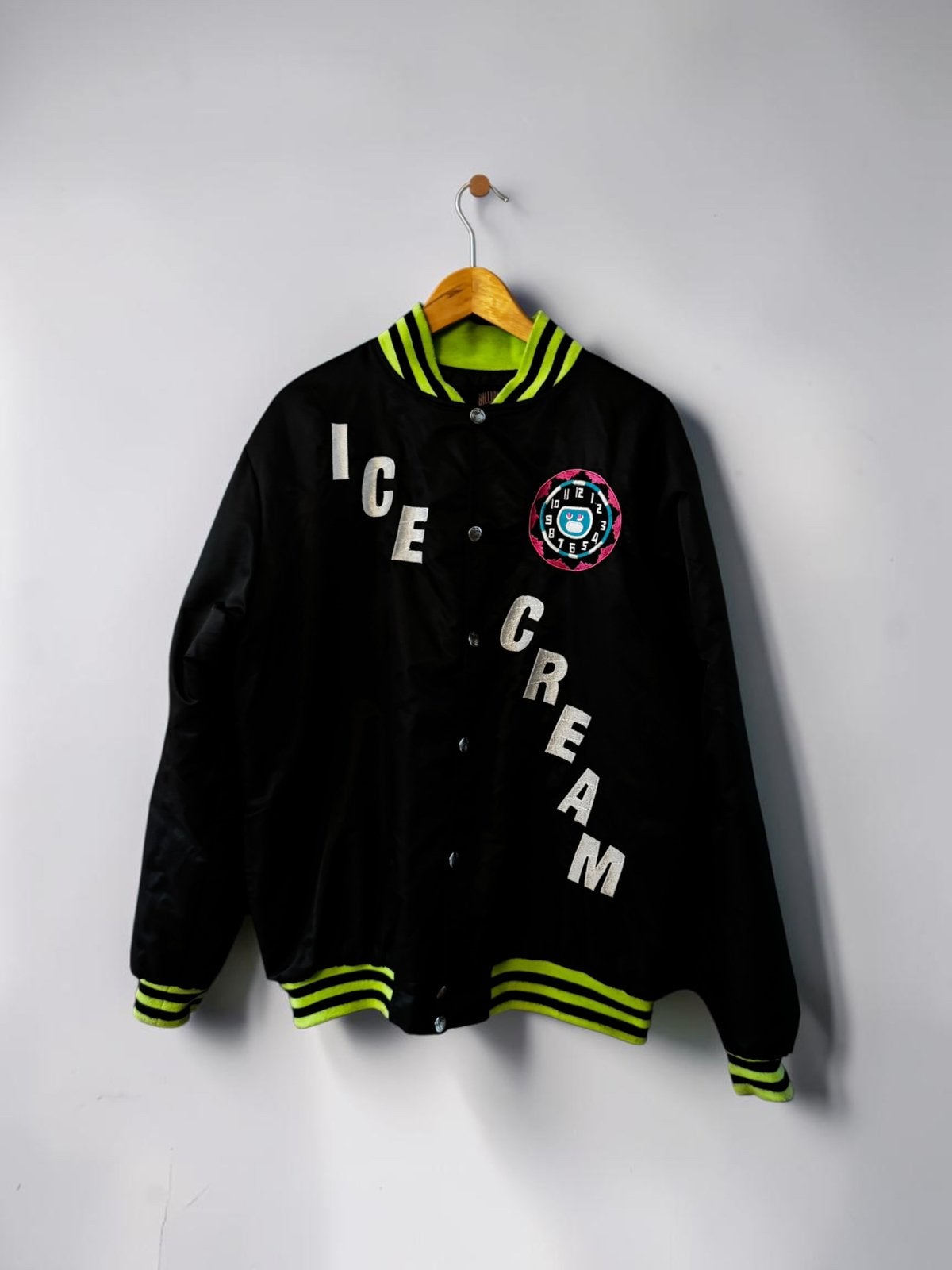 Billionaire Boys Club Icecream jack jas zwart BAPE L large, Kleding | Dames, Ophalen of Verzenden, Zo goed als nieuw, Maat 42/44 (L)