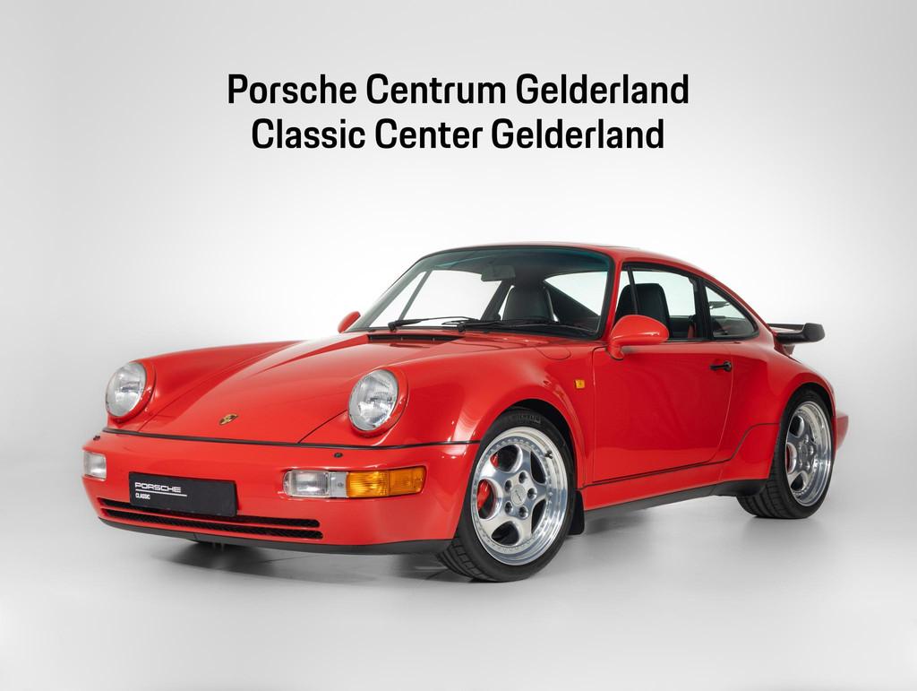 Porsche 911 964 3.6 Turbo Coupé, Auto's, Porsche, Porsche Occasion Garantie, Achterwielaandrijving, Gebruikt, Zwart