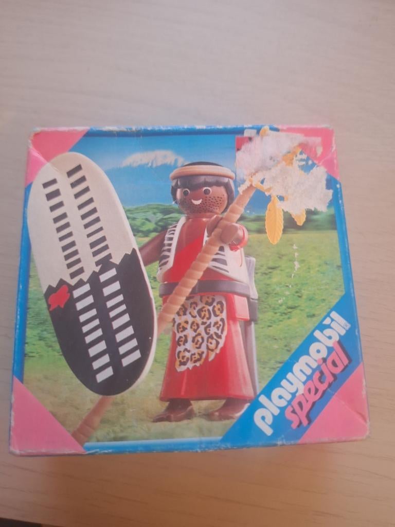 Playmobil Masai krijger - 4685, Kinderen en Baby's, Speelgoed | Playmobil, Ophalen of Verzenden, Nieuw, Complete set