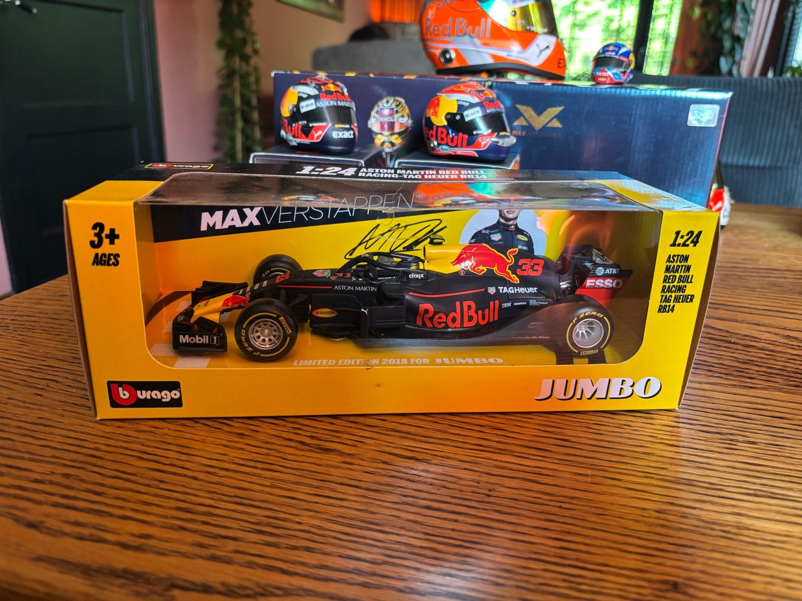 Max Verstappen Red Bull Racing RB13 schaalmodel 1:24, Ophalen of Verzenden, Nieuw, Overige typen