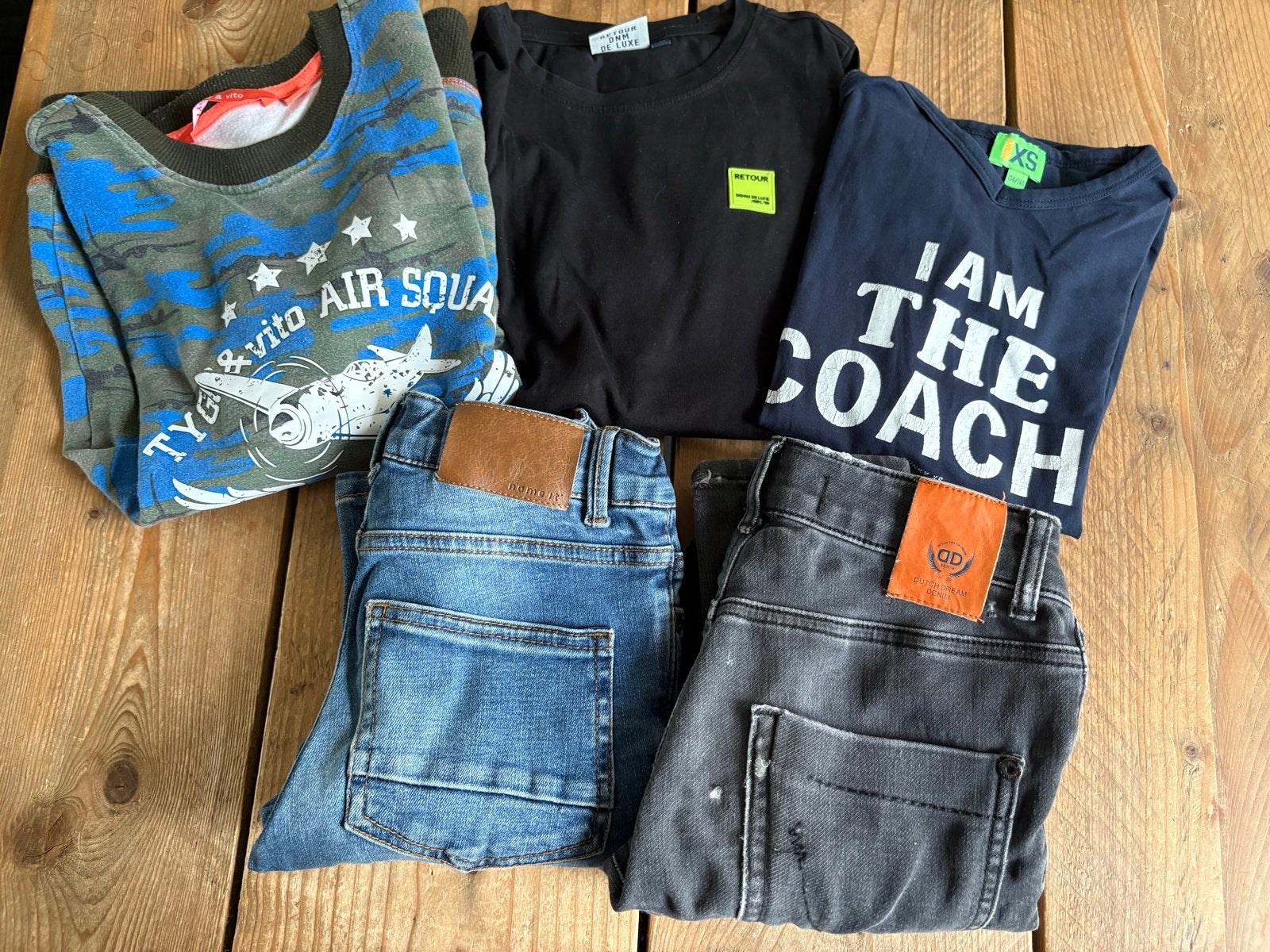 Kledingpakket Jongen Maat 134/140 o.a.: Name it, Tygo&Vito, Kinderen en Baby's, Ophalen of Verzenden, Gebruikt, Jongen, Setje