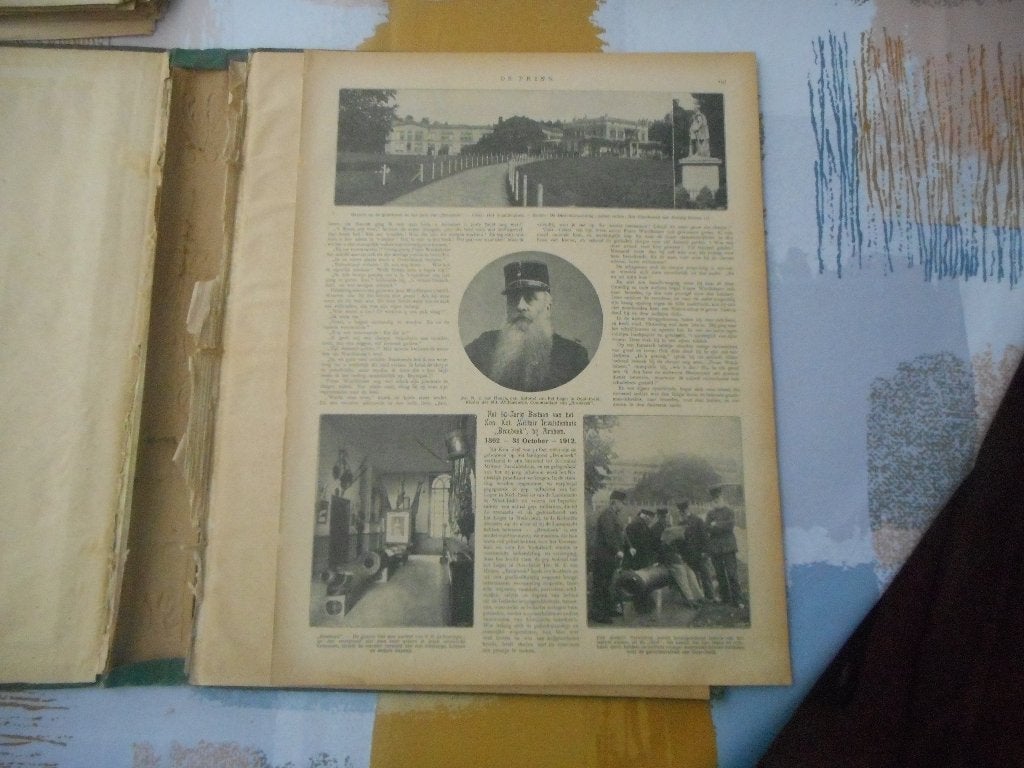Arnhem. Bronbeek. 50-Jarig bestaan. 1912., Ophalen of Verzenden, Voor 1920, Nederland, Knipsel(s)