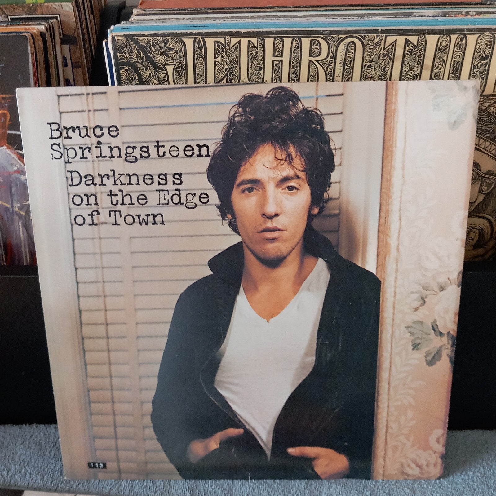 Lp Bruce Springsteen darkness on the edge of town, Ophalen of Verzenden, 12 inch