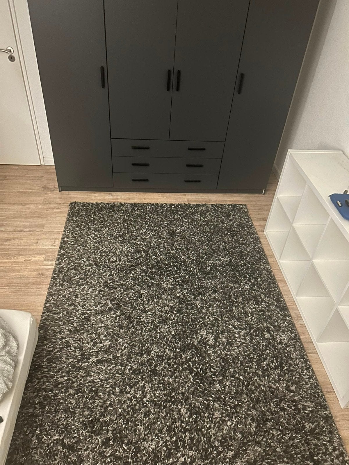 vloerkleed antraciet, Ophalen, 150 tot 200 cm, 200 cm of meer, Zo goed als nieuw