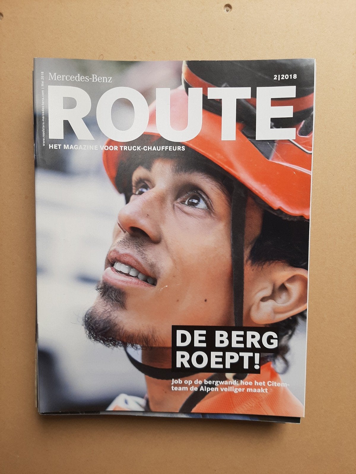 Route. Mercedes-Benz blad., Ophalen of Verzenden, Gelezen, Overige typen