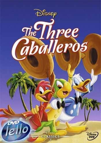 Disney The Three Caballeros (1944 De Drie) niet NLOG, Tekenfilm, Ophalen of Verzenden, Nieuw in verpakking, Alle leeftijden