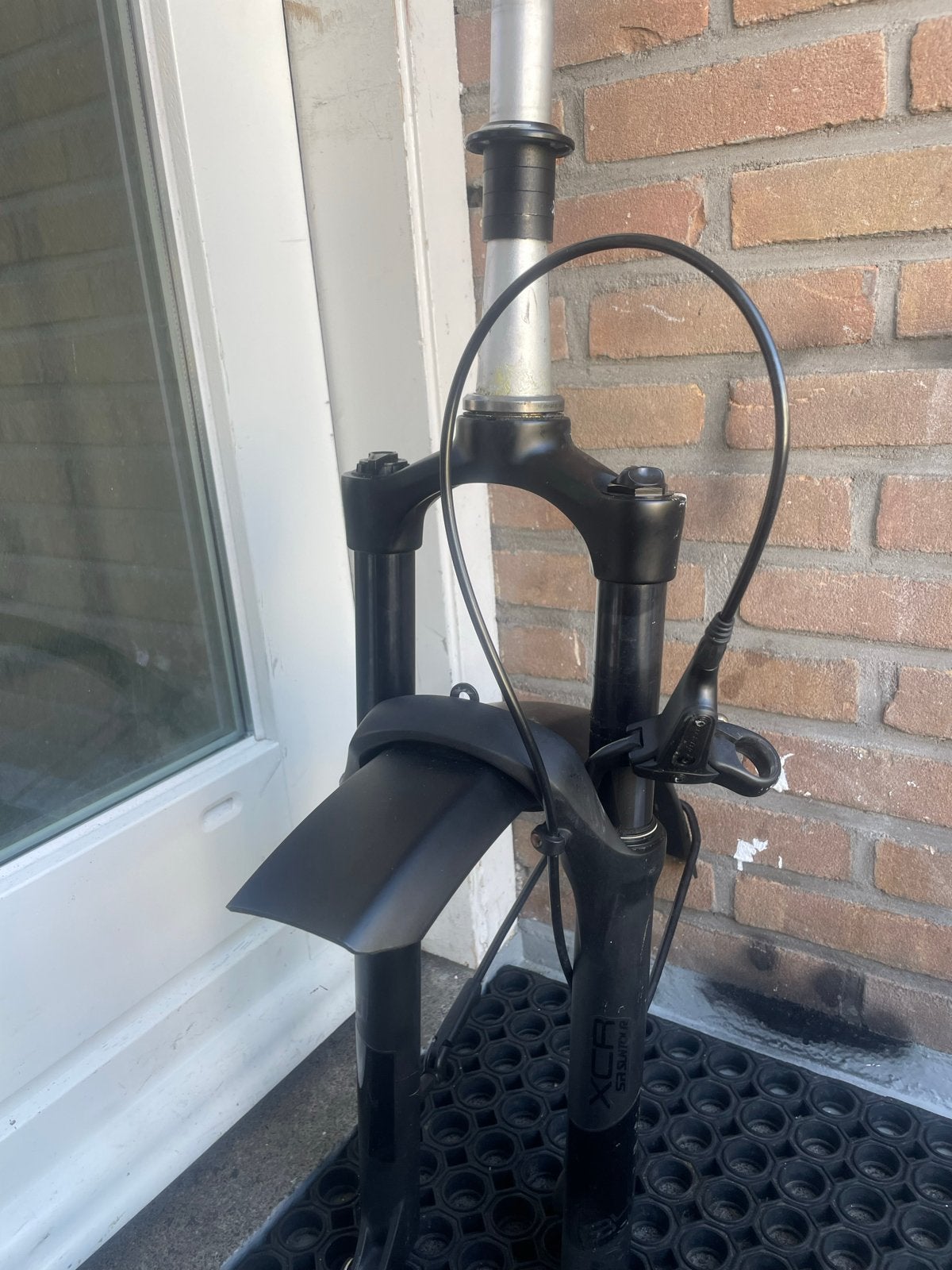 SR Suntour XCR Voorvork - Zo goed als nieuw, Ophalen of Verzenden, Zo goed als nieuw, Voorvork, Aluminium
