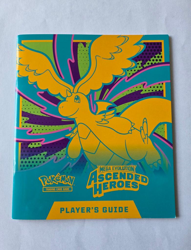 Pokemon - Mega Evolution - Ascended heroes player's guide, Ophalen of Verzenden, Zo goed als nieuw, Boek of Catalogus