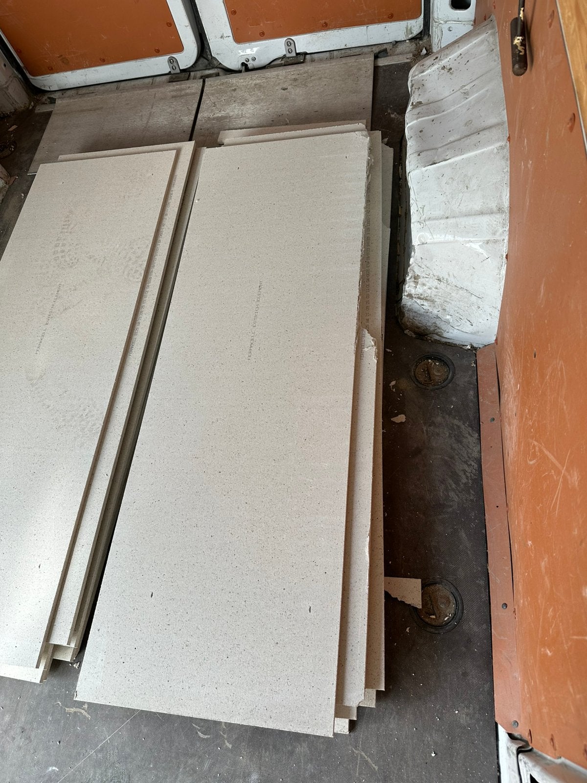 Fermacell 2e22 vloerelementen, Ophalen, Zo goed als nieuw, Overige materialen, 20 tot 50 mm