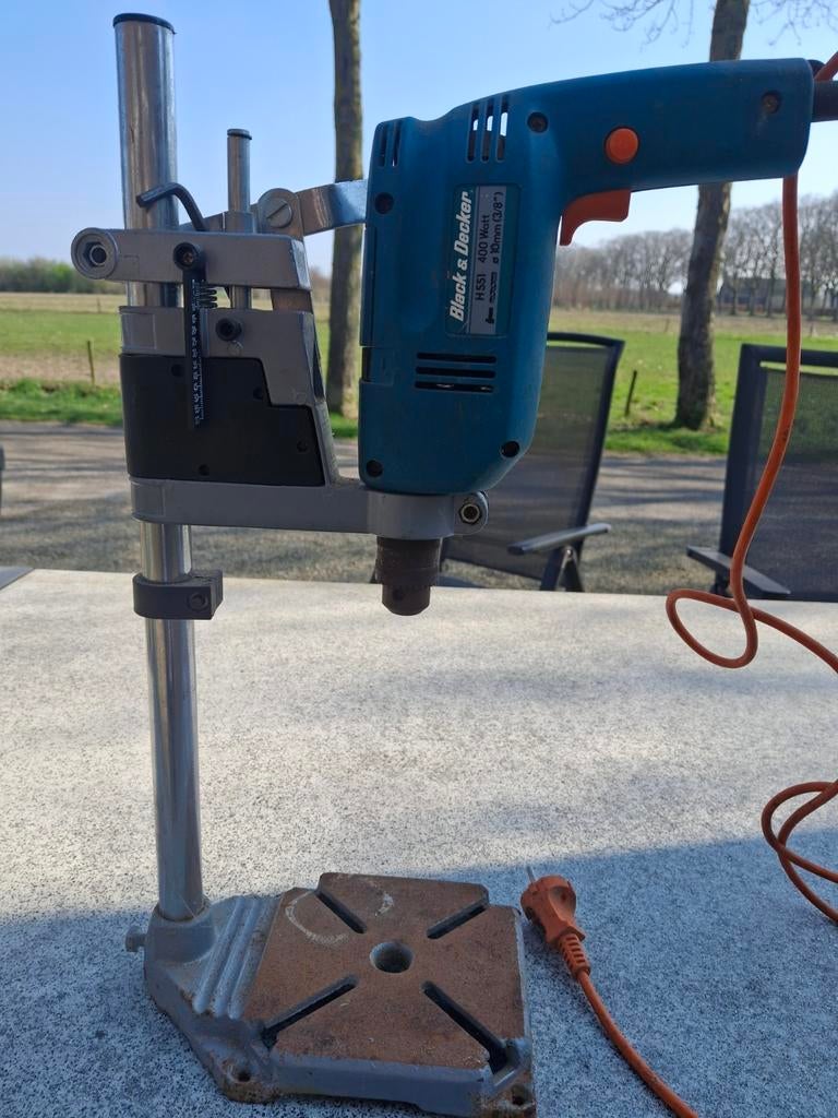 Kleine kolomboormachine, Doe-het-zelf en Verbouw, Gereedschap | Boormachines, Ophalen of Verzenden, Gebruikt, Boormachine