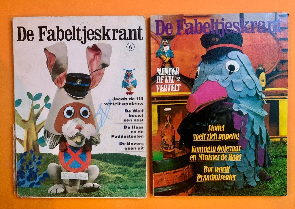 2x Boek Fabeltjeskrant nr 2 en nr 6, Ophalen of Verzenden, Gebruikt, Tv, Overige typen