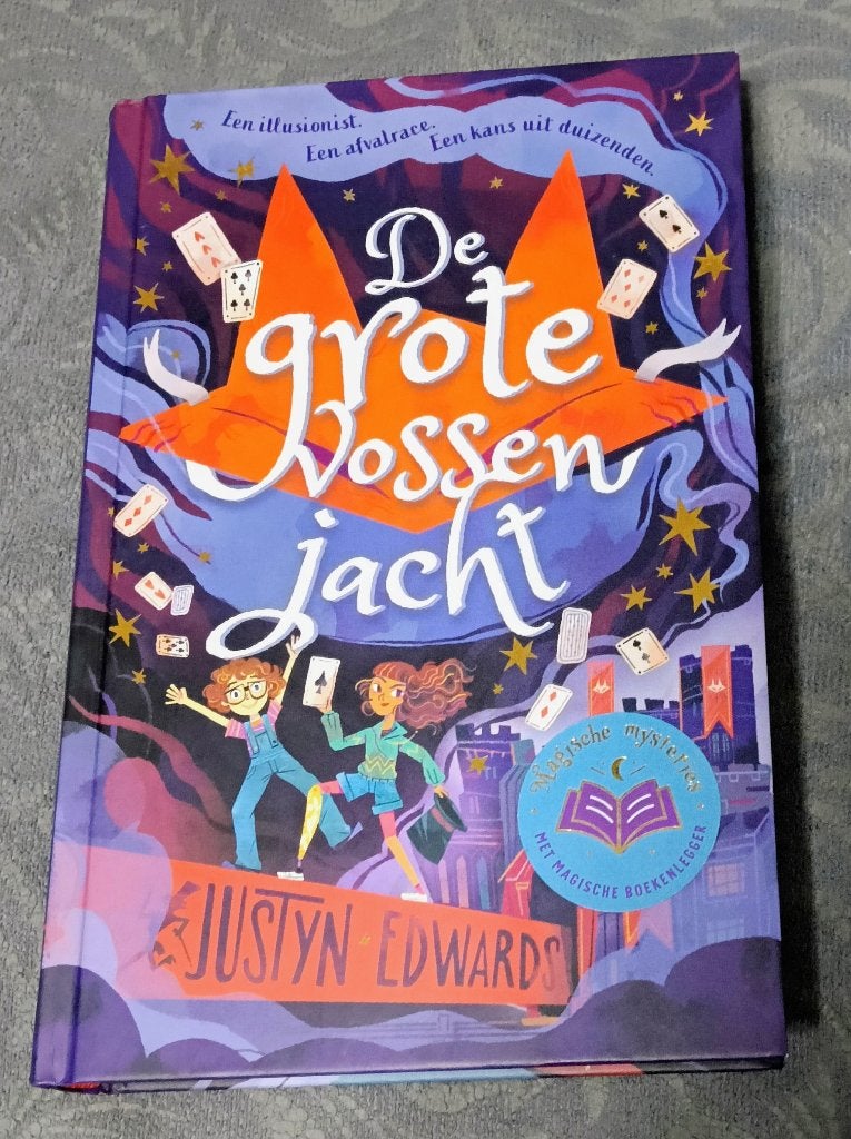 De Grote Vossenjacht, Ophalen of Verzenden, Zo goed als nieuw, Justyn Edwards, Sprookjes