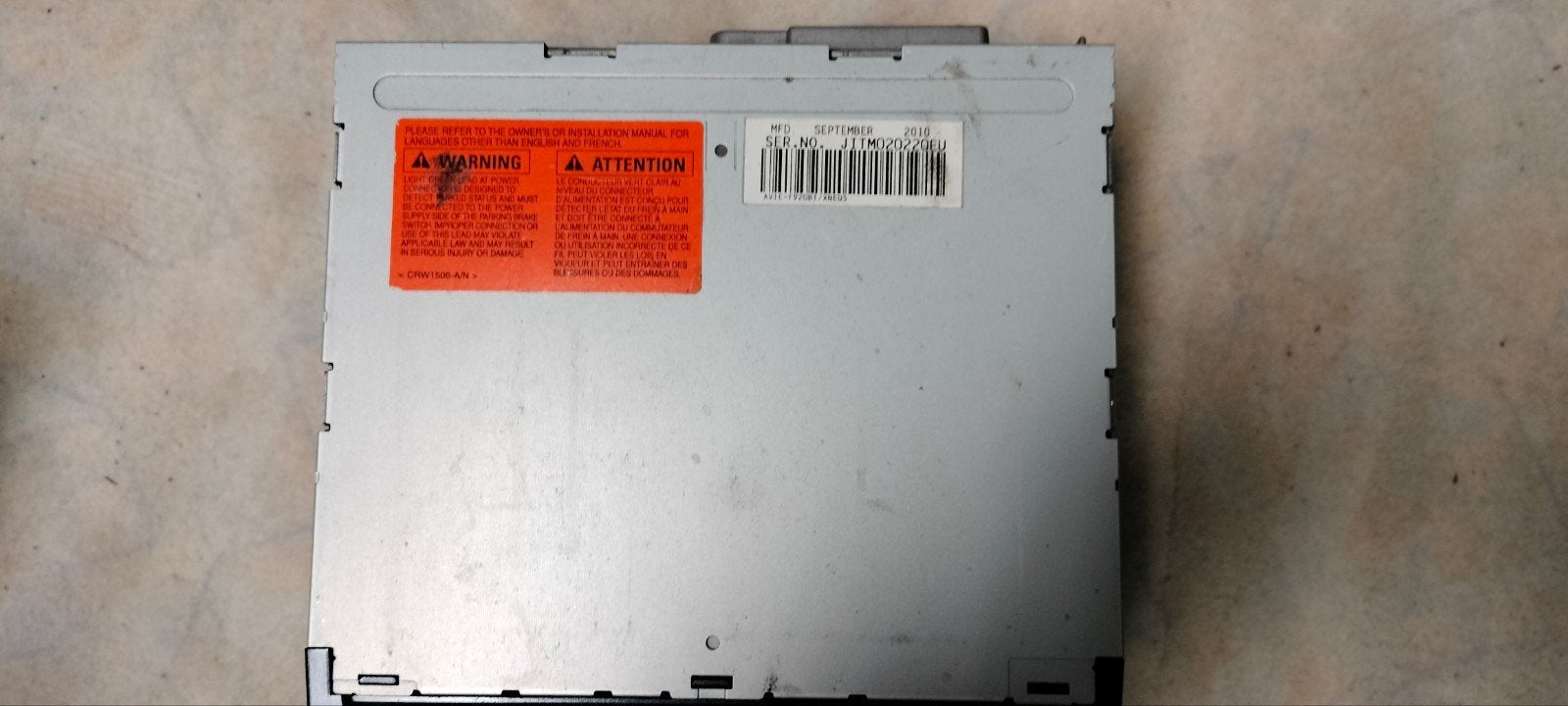 Pioneer AVIC-F920BT Navigatiesysteem met Bluetooth, Ophalen of Verzenden, Gebruikt
