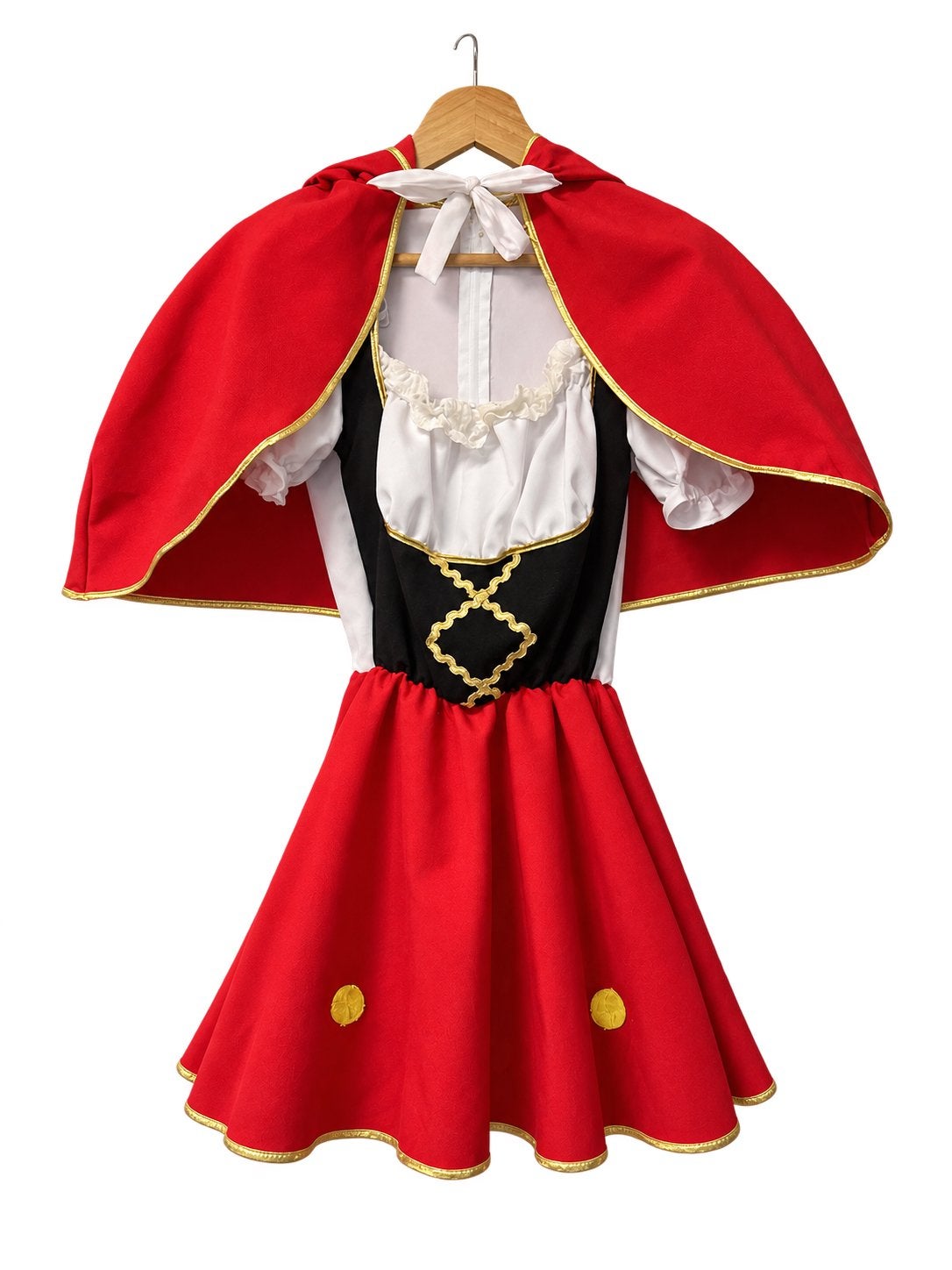 Roodkapje jurkje carnaval (ook als piraat/dirndl), Maat 38/40 (M), Carnaval, Ophalen of Verzenden, Kleding