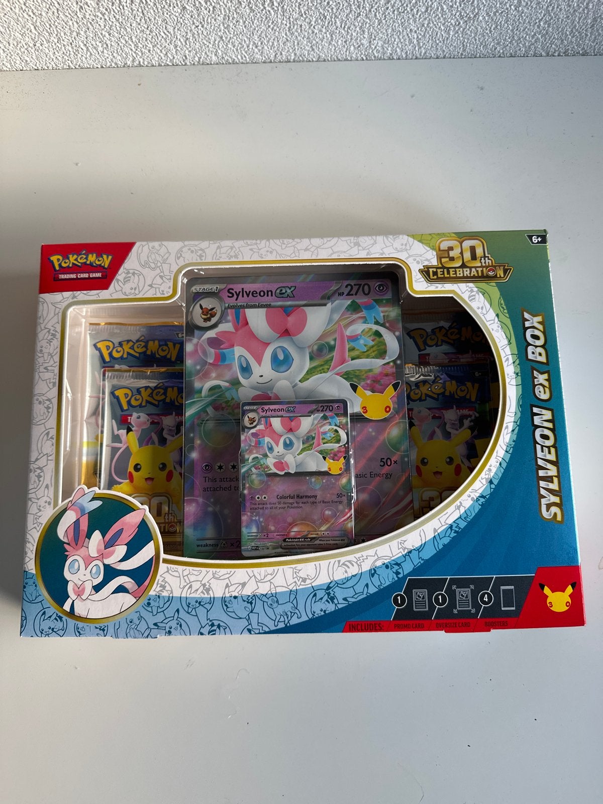 Pokémon 30th Celebration Sylveon EX Box, Ophalen, Nieuw
