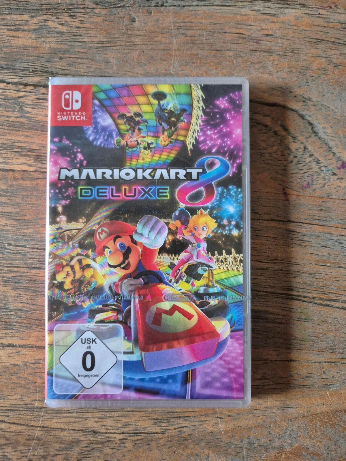 Mario kart deluxe 8 in seal, Racen en Vliegen, Nieuw, Ophalen of Verzenden, 3 spelers of meer