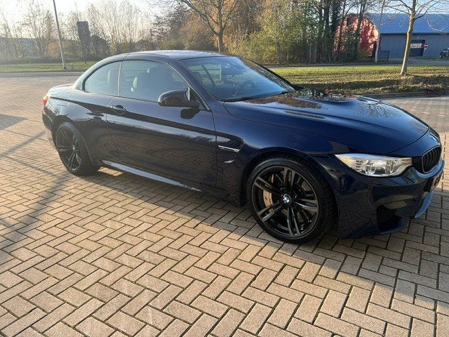 BMW 4-Reeks Cabrio (f83) M4 AUT 2016 Blauw, Auto's, Automaat, Achterwielaandrijving, 431 pk, Zwart