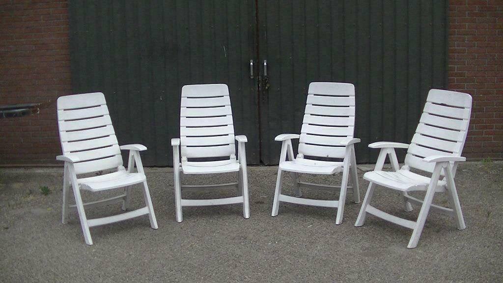 💥Tuinstoelen / tuinstoel / tuintafel / tuin-meubelen 💥, Ophalen, Gebruikt, Kunststof