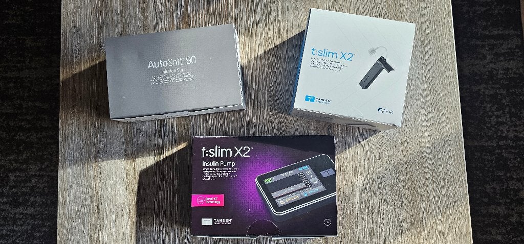 T Slim T:Slim X2 insuline pomp, Ophalen of Verzenden, Gebruikt
