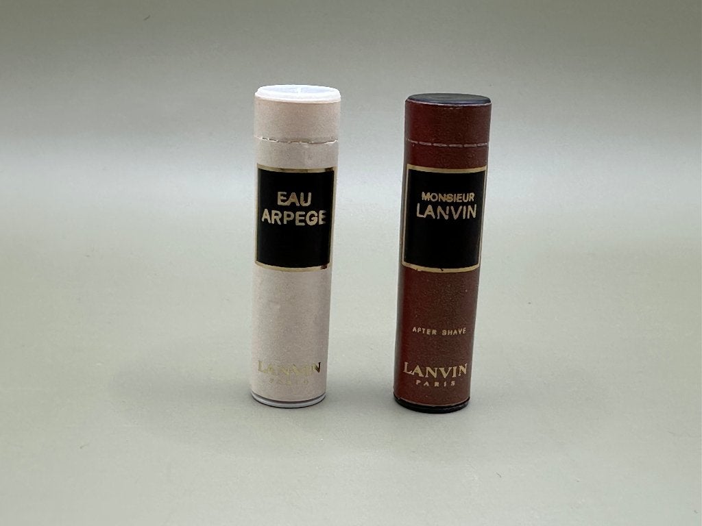 Lanvin Eau Arpege EDT en Monsieur Lanvin  AS 2 ml, Verzenden, Zo goed als nieuw, Miniatuur, Gevuld