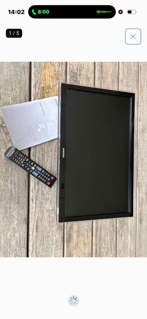Samsung smart tv led 22 inch voor volvo, Ophalen, Zo goed als nieuw, 50 Hz, Samsung
