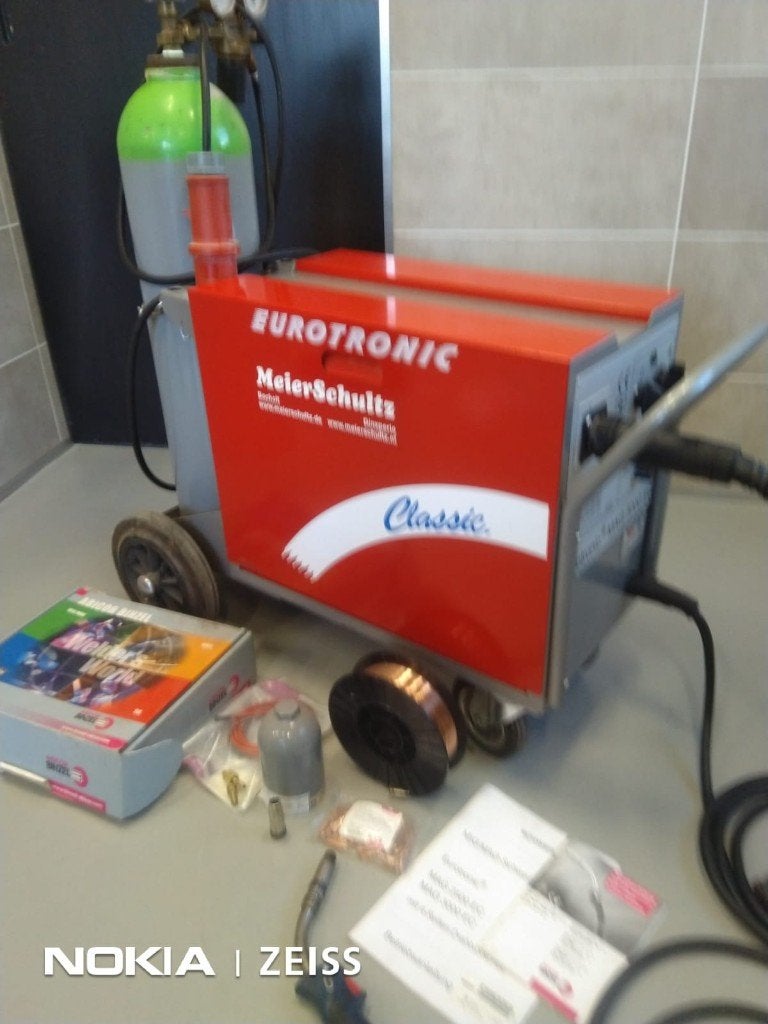MIG/MAG lasapparaat, Ophalen, Zo goed als nieuw, 250 ampère of meer, Overige typen