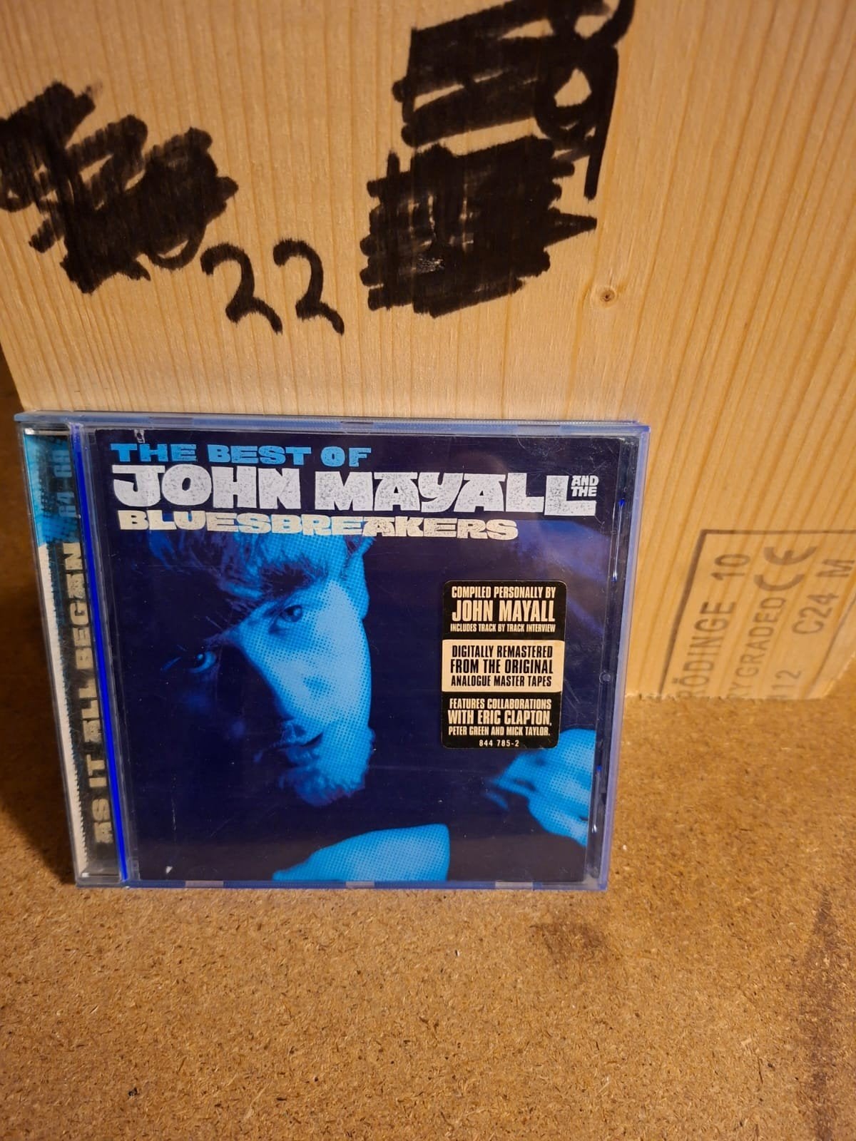 The Best of John Mayall & The Bluesbreakers CD, Cd's en Dvd's, Gebruikt, Ophalen of Verzenden, Verzamelalbum, Blues