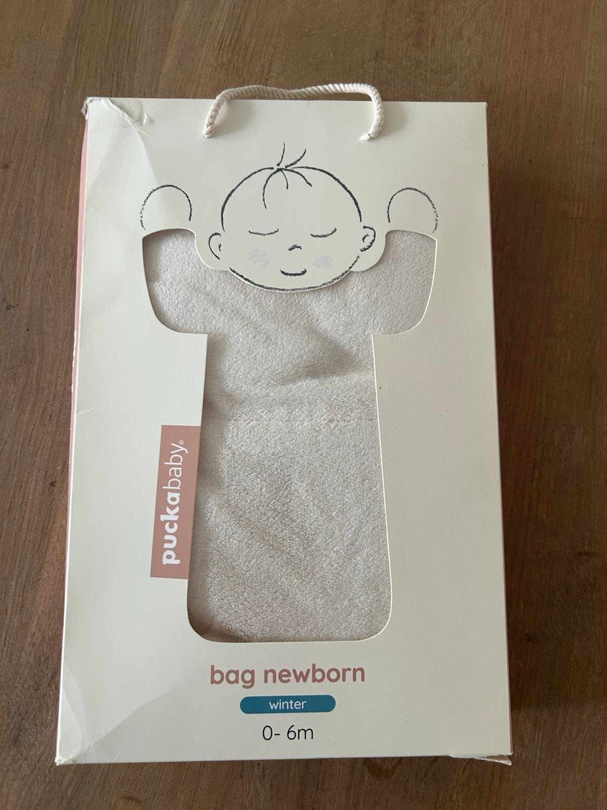Puckababy Bag Newborn Winter 0-6m teddy, Kinderen en Baby's, Dekens, Slaapzakjes en Inbakerproducten, Puckababy, Ophalen of Verzenden
