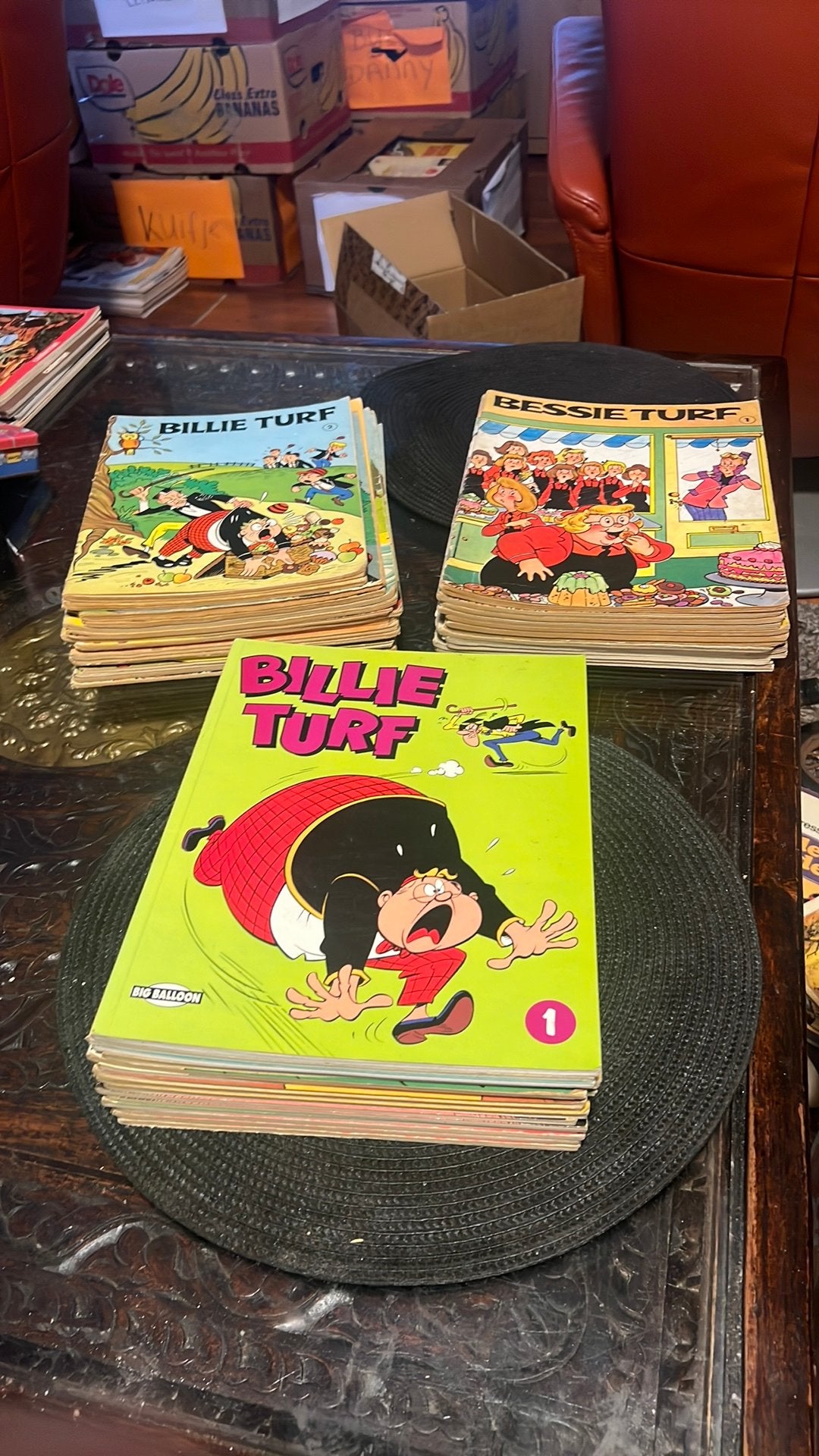 41 x BILLIE turf oude en nieuwe serie / bessie turf, Meerdere stripboeken, Ophalen of Verzenden, Gelezen